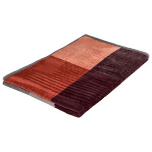 Livarno Home Deka z mikrovlákna dralon® , 150 x 200 cm (károvaná / červená ), viacfarebná / červená (100334171)
