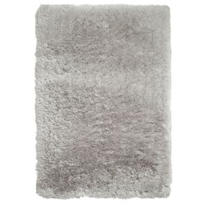 Svetlosivý ručne tuftovaný koberec Think Rugs Polar PL Light Grey, 80 × 150 cm