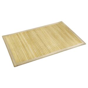 Podložka do kúpeľne z bambusu Wenko, 50 × 80 cm