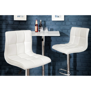 Dizajnová barová stolička Modern White II. trieda