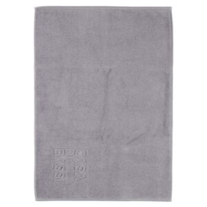 Sivá bavlnená kúpeľňová predložka Casa Di Bassi Basic, 50 × 70 cm