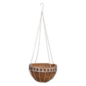 Závesný kvetináč z kokosového vlákna Esschert Design Prasso, ⌀ 26,2 cm