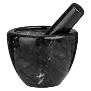Čierny mramorový mažiar Premier Housewares Marble