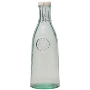 Fľaša s uzáverom z recyklovaného skla Ego Dekor Authentic, 1 l