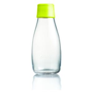 Limetková sklenená fľaša ReTap s doživotnou zárukou, 300 ml