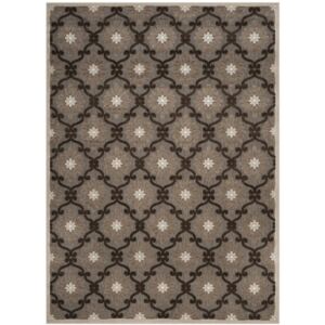 Hnedý koberec vhodný do exteriéru Safavieh Newburry, 160 × 231 cm