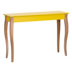 Žltý odkladací konzolový stolík Ragaba Dressing Table, 105 × 74 cm