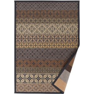 Béžový vzorovaný obojstranný koberec Narma Tidriku, 70 x 140 cm