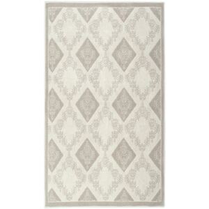 Krémový bavlnený koberec Floorist Fara, 150 × 80 cm