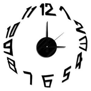 Nástenné nalepovacie hodiny Mauro Ferretti Basic, ⌀ 50 cm