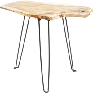 Odkladací stolík s doskou z jedľového dreva Kare Design Art Factory