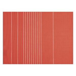 Tehlovočervené prestieranie Tiseco Home Studio Stripe, 45 × 33 cm
