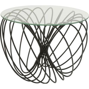 Odkladací stolík Kare Design Wire Ball, ⌀ 60 cm