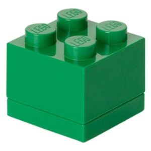 Zelený úložný box LEGO® Mini Box Green