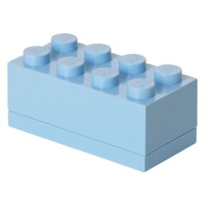 Svetlomodrý úložný box LEGO® Mini Box II