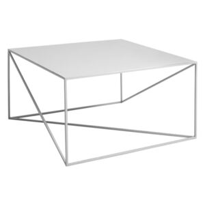 Sivý konferenčný stolík Custom Form Memo, šírka 80 cm