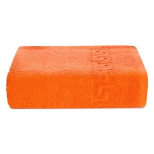 Oranžový bavlnený uterák Kate Louise Pauline, 50 x 90 cm