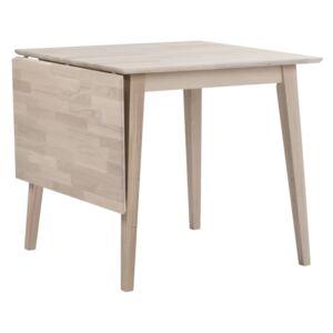 Matne lakovaný sklápací dubový jedálenský stôl Folke Mimi, dĺžka 80 - 125 cm