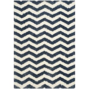 Modro-biely koberec Safavieh Frances,160 x 228 cm