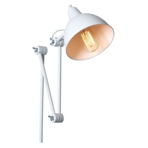 Biela nástenná lampa Custom Form Coben