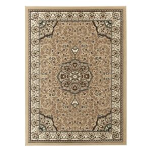 Béžovo-hnedý koberec Think Rugs Diamond, 120 x 170 cm