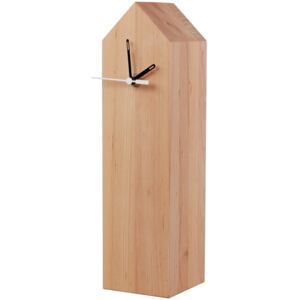 Stolové hodiny z jelšového dreva Nørdifra Blocks House