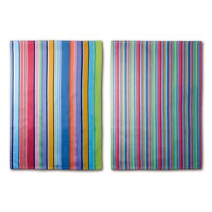 Sada 2 utierok Remember Purple Stripes, 70 × 50 cm