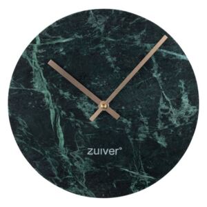 Zelené nástenné mramorové hodiny Zuiver Marble Time