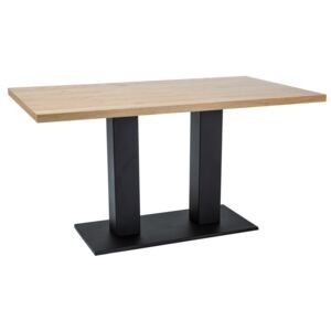Jedálenský stôl SAURON dub masív 180x90 cm
