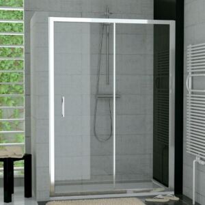 SANSWISS TOP-Line TopS2 120 dvere sprchové 1-dielne posuvné s pevnou stenou TOPS212005007