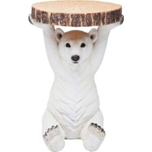 Príručný stolík Kare Design Polar Bear