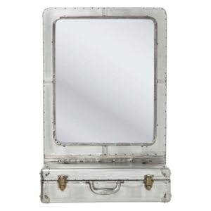 Nástenné zrkadlo s úložným priestorom Kare Design Suitcase