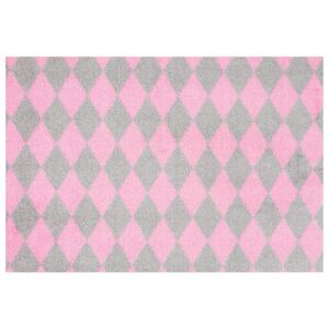 Ružovo-sivá rohožka Zala Living Circus, 50 × 70 cm