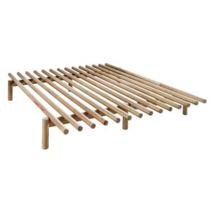 Rám postele z borovicového dreva Karup Pace, 140 × 200 cm