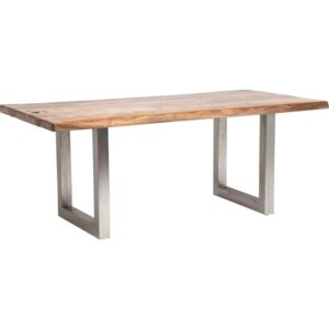Jedálenský stôl s doskou z akáciového dreva Kare Design Pure, dĺžka 195 cm