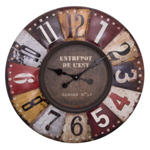 Nástenné hodiny Antic Line Pendula Multicolore, ⌀ 70 cm
