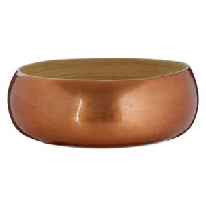 Bambusová miska vo farbe ružového zlata Premier Housowares, ⌀ 25 cm