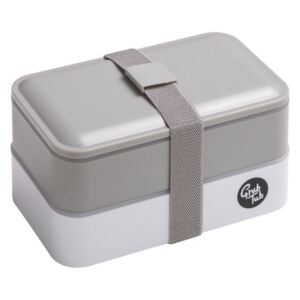 Sivý desiatový box Premier Housewares Grub Tub