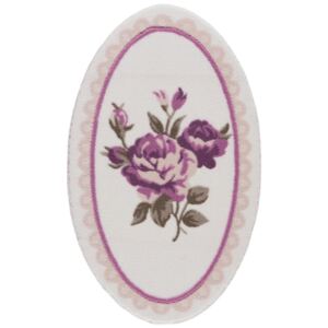 Kúpeľňová predložka Confetti Bathmats Rosa, 80 × 130 cm