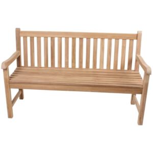 Záhradná trojmiestna lavica z teakového dreva ADDU Solo