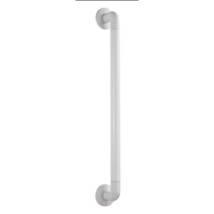 Biele bezpečnostné držadlo do sprchy pre seniorov Wenko Secura, dĺžka 64,5 cm
