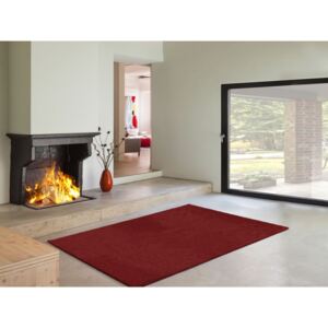 Červený koberec Universal Veluro Rojo, 57 × 110 cm
