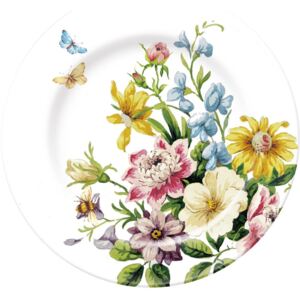 Dezertný porcelánový tanier English Garden, Ø19 cm