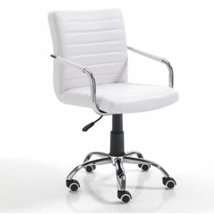 Biela kancelárska stolička Tomasucci Milko