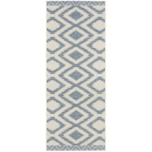 Modro-krémový vonkajší koberec Bougari Isle, 70 x 200 cm