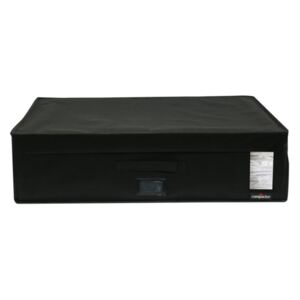 Čierny úložný box s vákuovým obalom Compactor Infinity, objem 180 l