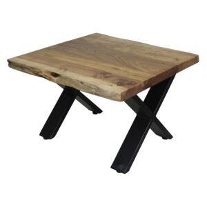 Konferenčný stolík z akáciového dreva HSM Collection, dĺžka 50 cm