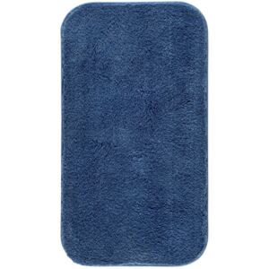 Modrá kúpeľňová predložka Confetti Miami, 67 × 120 cm