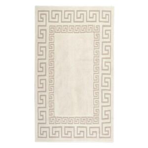 Krémovobiely bavlnený koberec Orient 80 × 150 cm