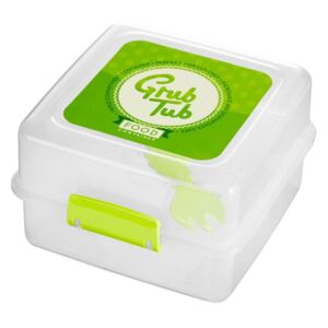 Set 2 desiatových boxov so zeleným vekom Premier Housewares Grub Tub, 13,5 × 10 cm